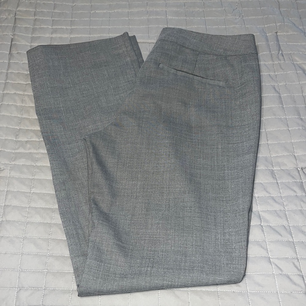 7th Ave New York & Company Light Grey Slacks